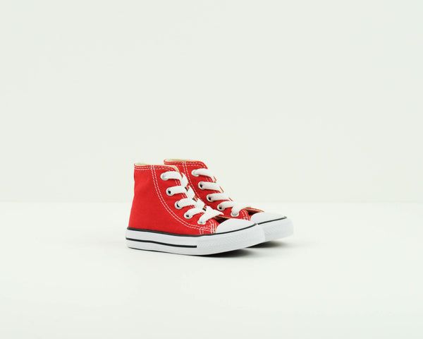 ZAPATILLA DE NIÑA Y NIÑO - CONVERSE - 7J232C CHUCK TAYLOR ALL STAR HI RED INFANT