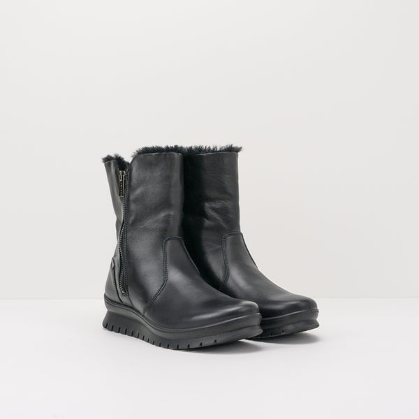 BOTÍN - IGI&CO - DONNA KIA GORE-TEX  NAPPA SOFT NERO