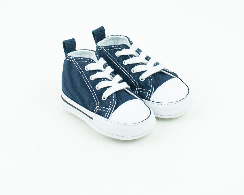 ZAPATILLA DE NIÑO Y NIÑA - CONVERSE - 88865 CHUCK TAYLOR FIRST STAR HI NAVY CRIB