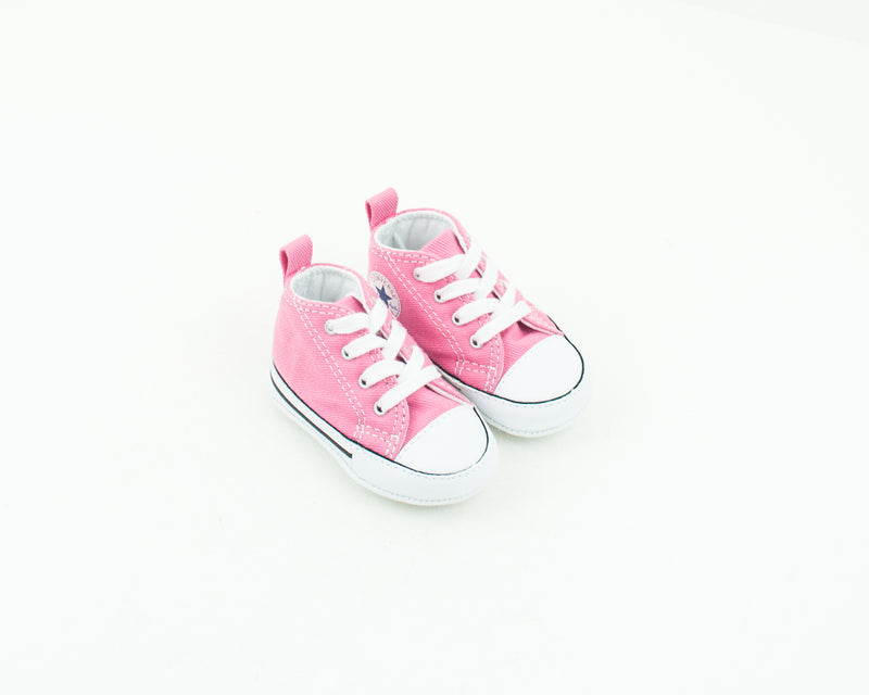 CONVERSE - KID'S SNEAKERS - 88871 CHUCK TAYLOR FIRST STAR HI PINK CRIB