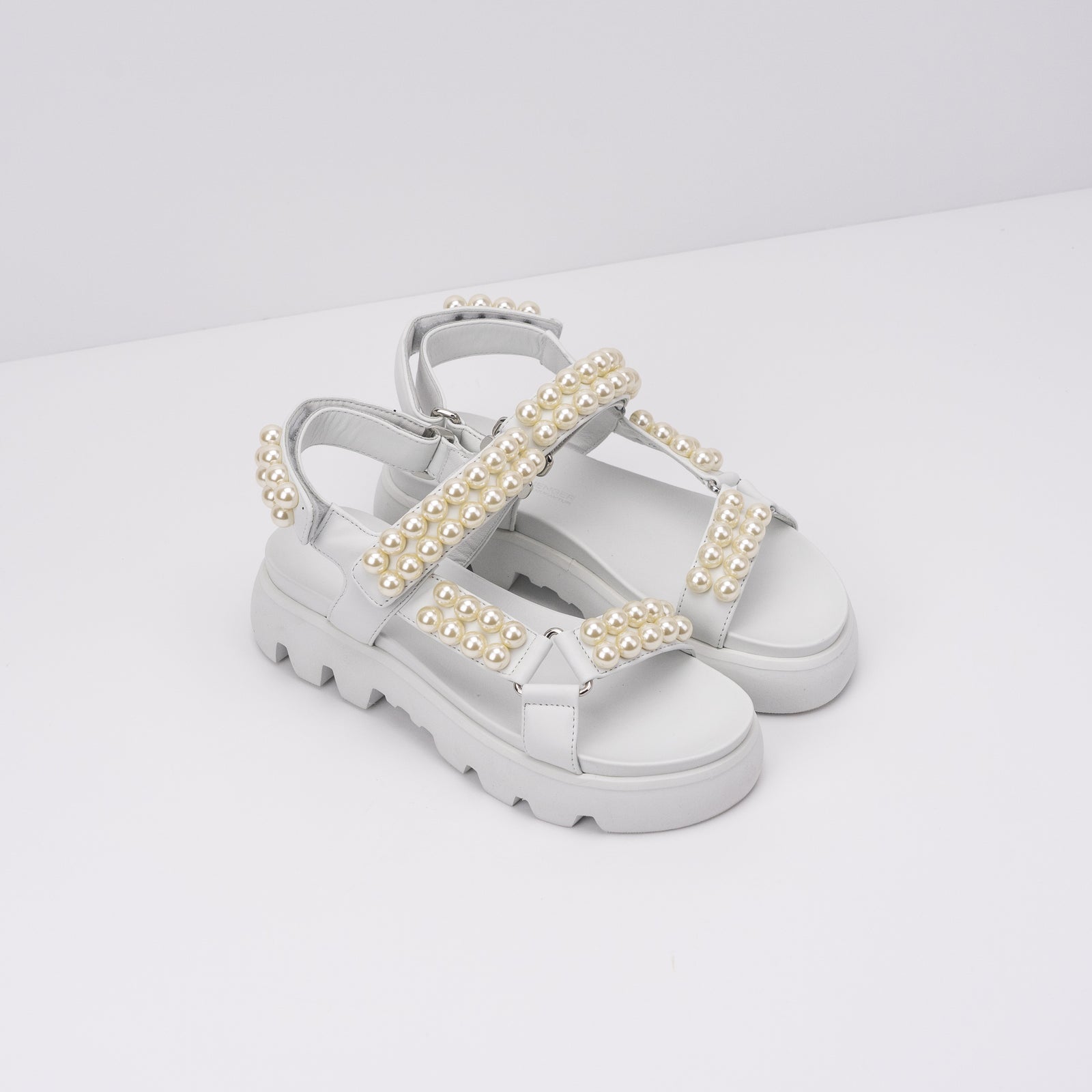 KENNEL & SCHMENGER SANDAL SKILL WHITE 91 47020 627 | MOKSIN