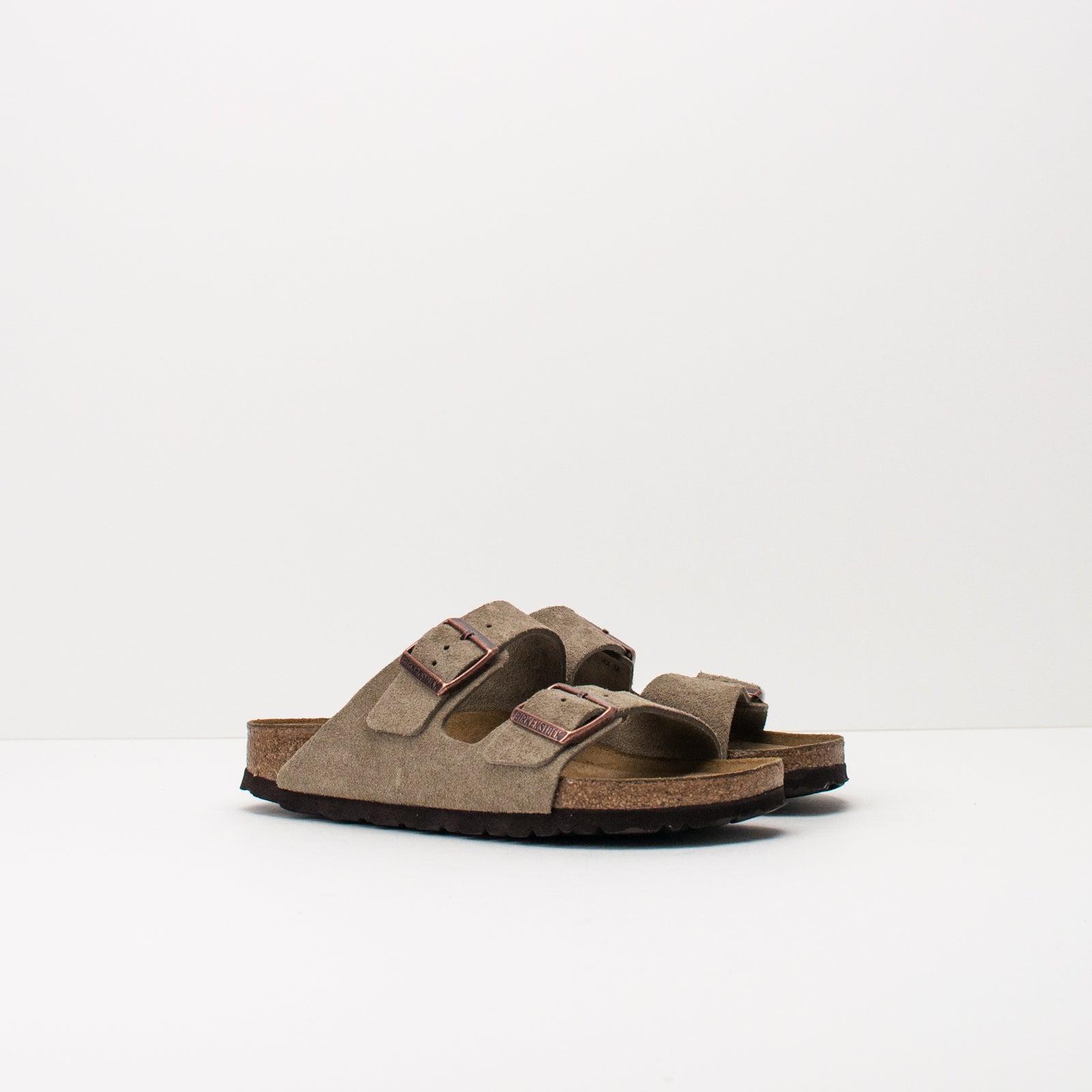 BIRKENSTOCK SANDAL ARIZONA SFB SUEDE TAUPE MAN 951303