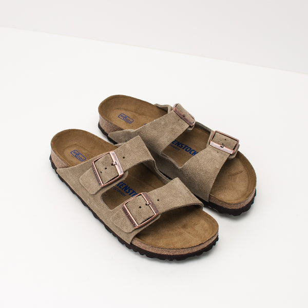 BIRKENSTOCK - SANDAL - ARIZONA SFB SUEDE TAUPE 951303