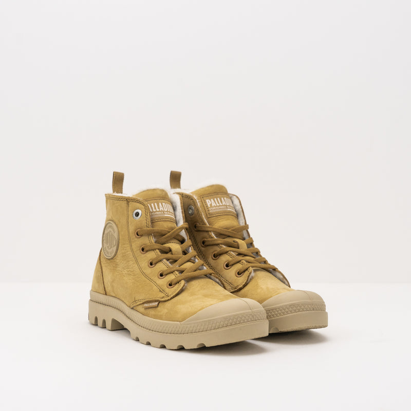 PALLADIUM - ANKLE BOOT - PAMPA HI ZIP WL DEAR BROWN 95982