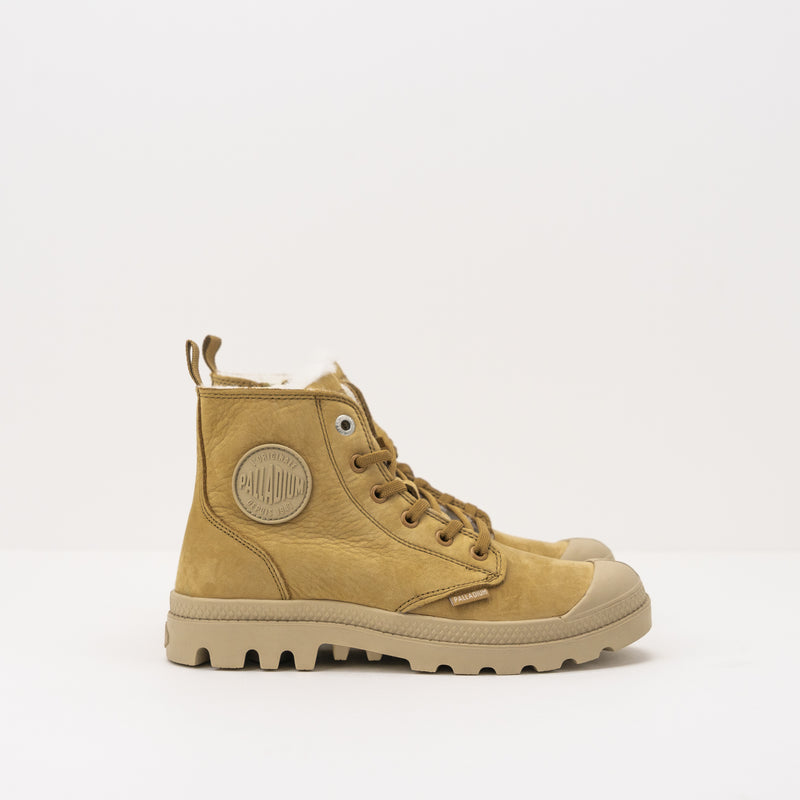 PALLADIUM - ANKLE BOOT - PAMPA HI ZIP WL DEAR BROWN 95982