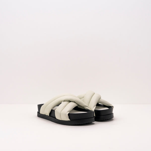 OA NON FASHION - SANDAL - A15 CALF OFF WHITE