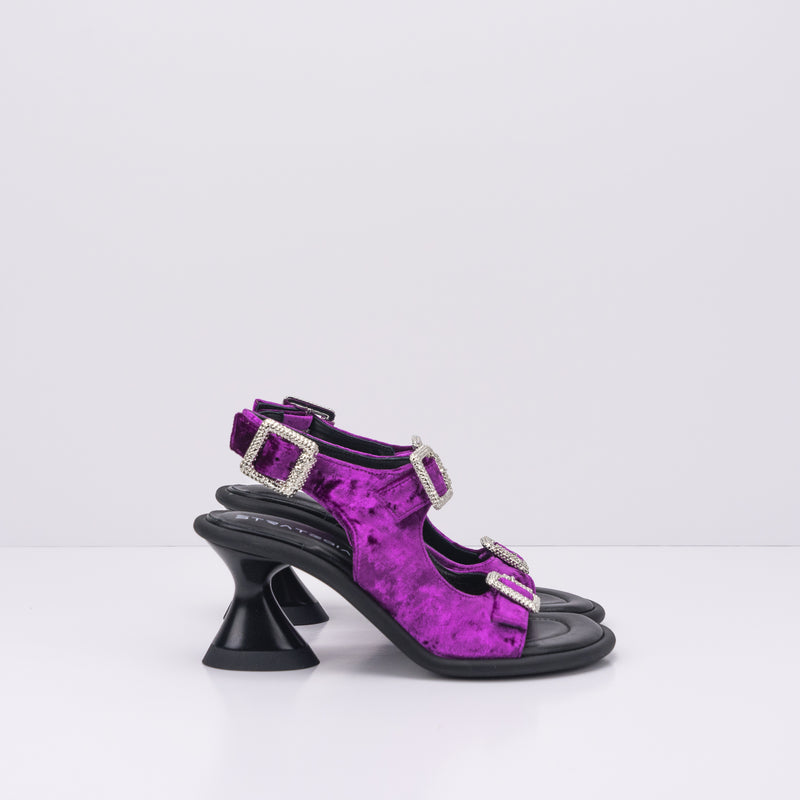 STRATEGIA - VELVET SANDALS - A5419 THOR MAGENTA