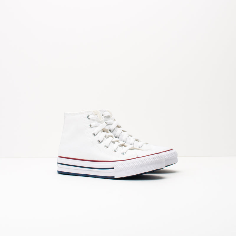 BOTÍN - CONVERSE - 272856C EVA LIFT HI WHITE GARNET NAVY  36 - 38.5