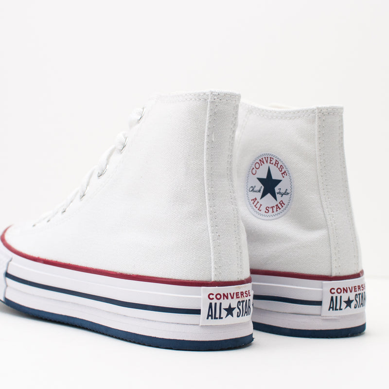 CONVERSE - BOOTIES - 372860C CTAS EVA LIFT HI WHITE  34 - 35