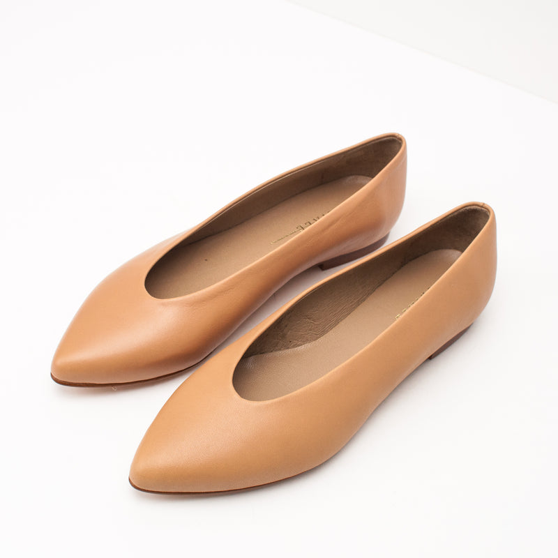 SEIALE - BALLET PUMPS - CORNIXA CAMEL