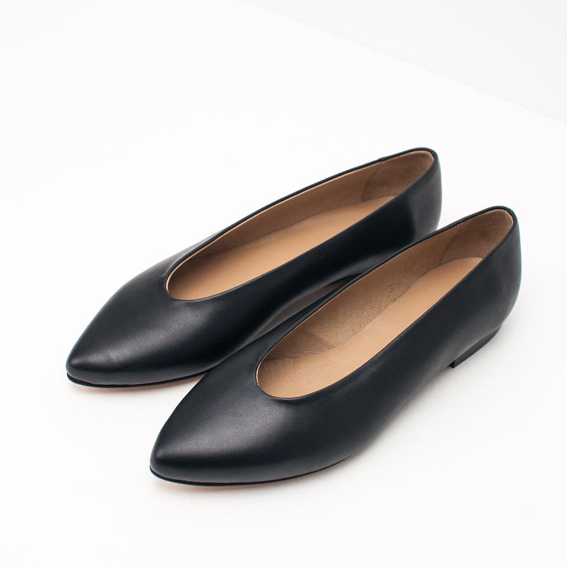 SEIALE -BALLETS PUMPS - CORNIXA BLACK