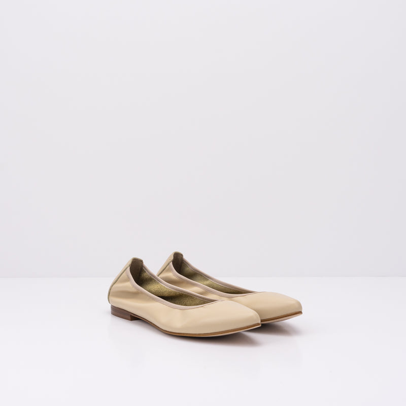 SEIALE - POINTED FLATS - COROZA BEIGE