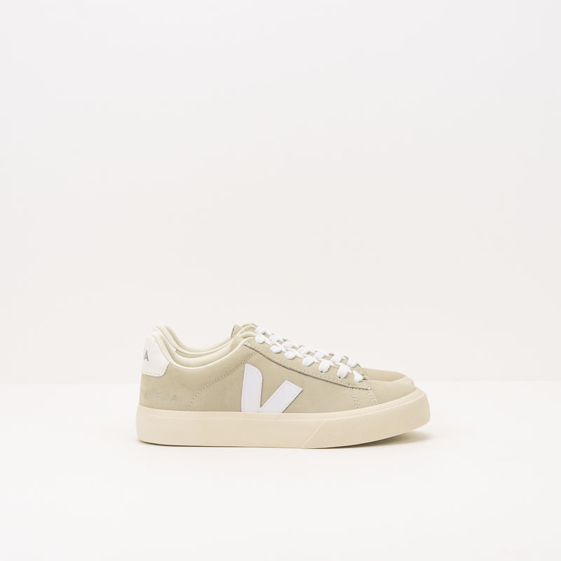ZAPATILLA - VEJA - CAMPO NUBUCK NATURAL WHITE O5CP132815