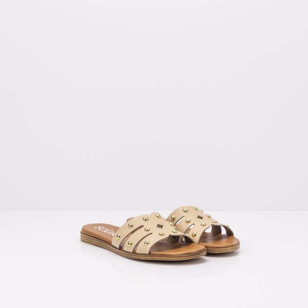 SEIALE - FLAT  SANDALS - CUXO NATURAL