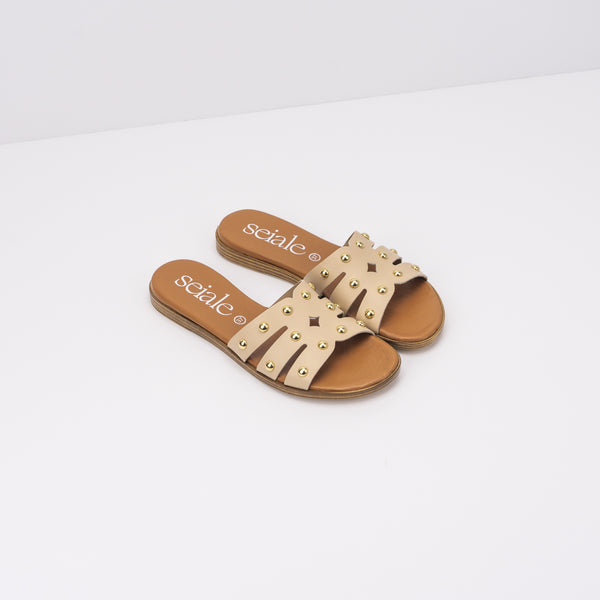 SEIALE - FLAT  SANDALS - CUXO NATURAL