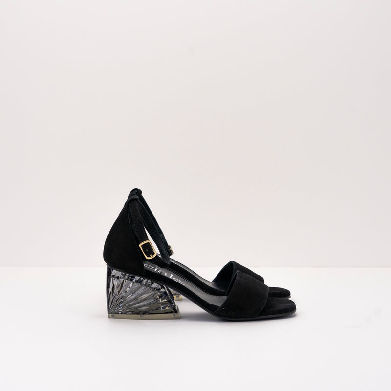 SEIALE - SANDALS - VELON BLACK