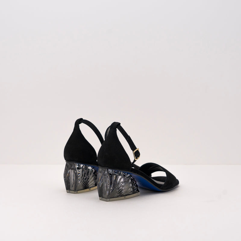 SEIALE - SANDALS - VELON BLACK