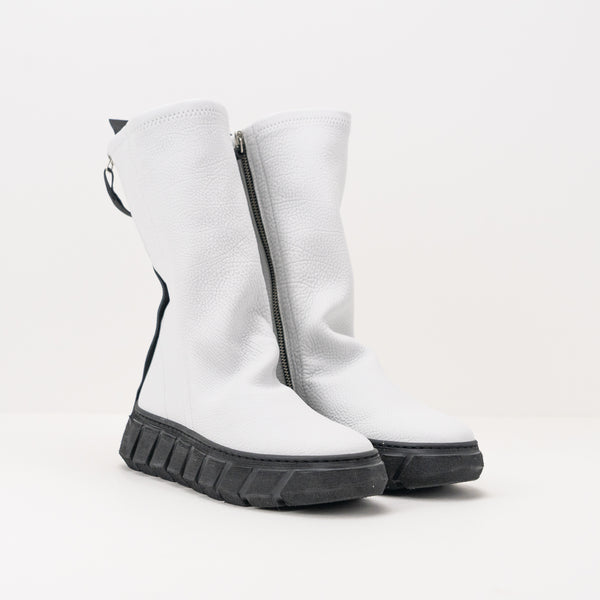 PURO SECRET - BOOTS - FEEDBACK CALF STRETCH WHITE SO BLACK