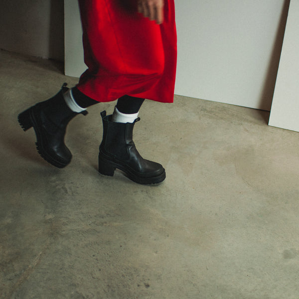 SEIALE - ANKLE BOOT - PAIXON BLACK