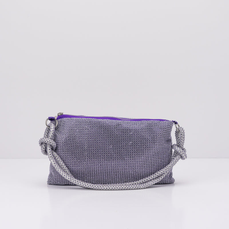 BOLSO - SEIALE - BRILLOS LILA