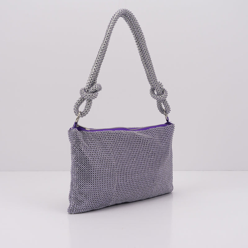 BOLSO - SEIALE - BRILLOS LILA