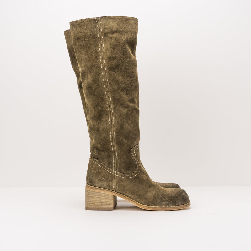 ELENA IACHI - BOOTS - E3014 VELOUR SAND