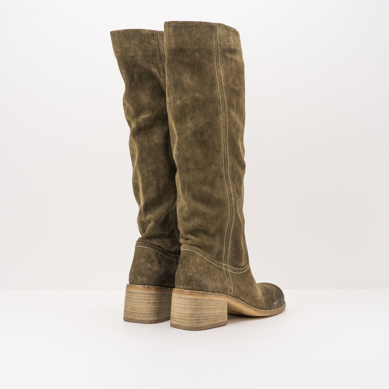 ELENA IACHI - BOOTS - E3014 VELOUR SAND