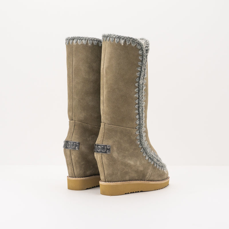 BOTA - MOU - ESKIMO FRENCH TOE WEDGE TALL DKST 151000A