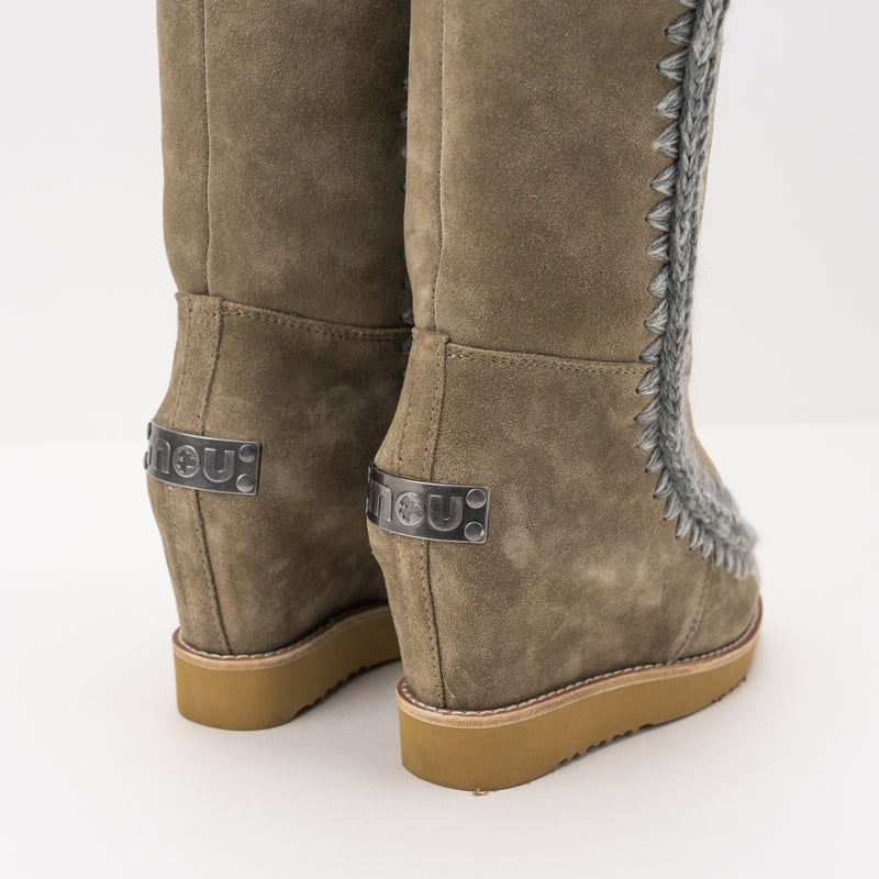 BOTA - MOU - ESKIMO FRENCH TOE WEDGE TALL DKST 151000A