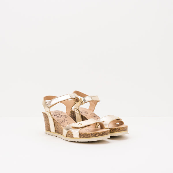 PANAMA JACK -  SANDALS  - JULIA SHINE B3 NAPA ORO