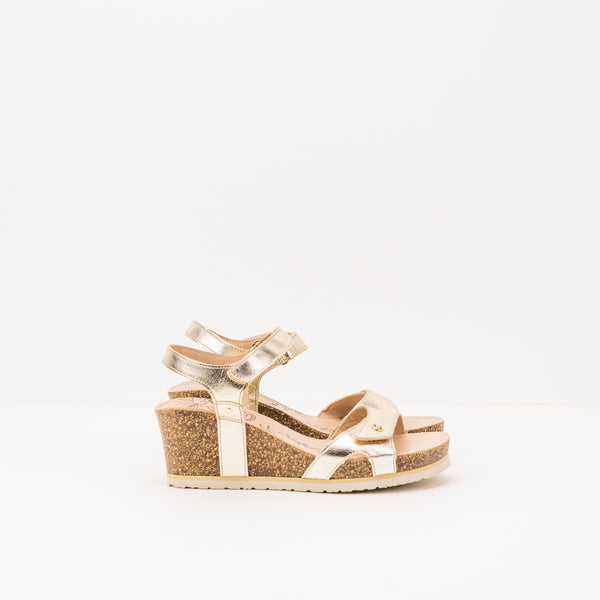 PANAMA JACK -  SANDALS  - JULIA SHINE B3 NAPA ORO