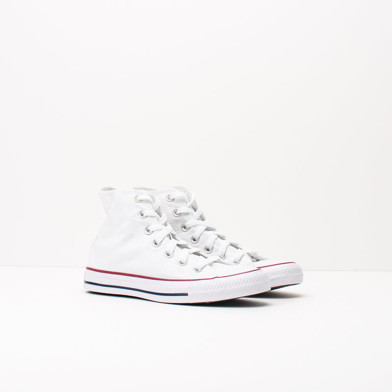 CONVERSE - TRAINERS - M7650C CHUCK TAYLOR ALL STAR HI OPTICAL WHITE UNISEX
