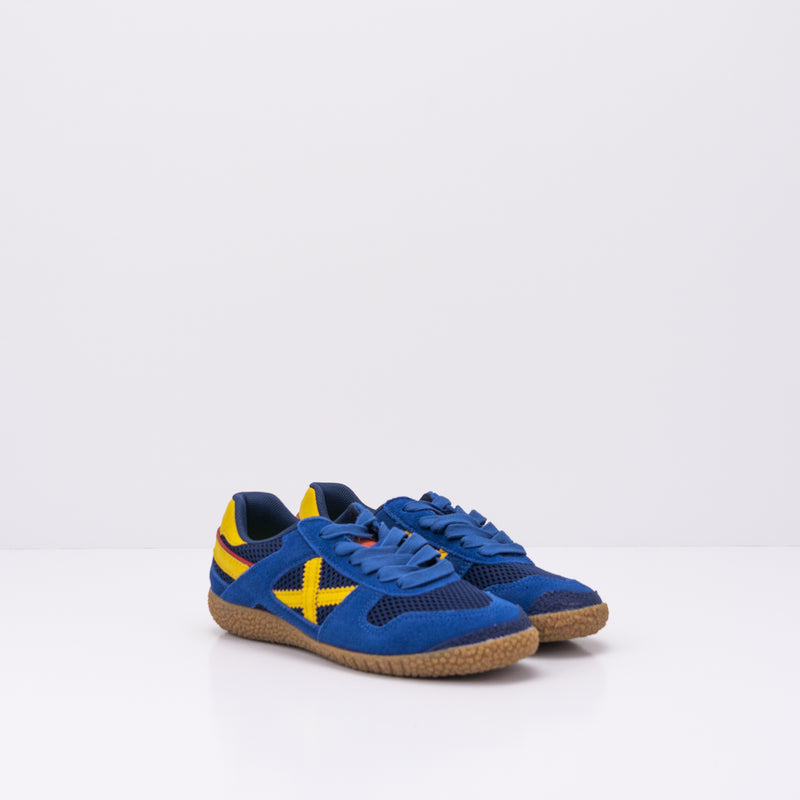 ZAPATILLA - MUNICH - MINI GOAL 1543 AZUL DE 33 A 38
