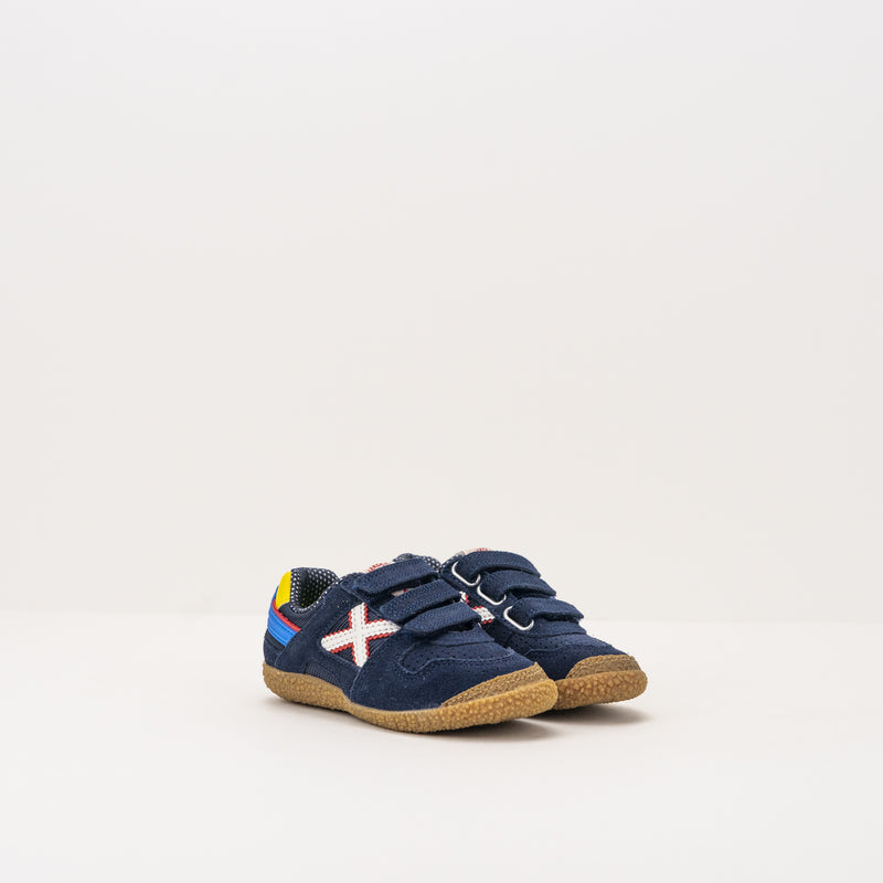 SNEAKERS - MUNICH - MINIGOALVCO1 BLUE KIDS 24 - 32 