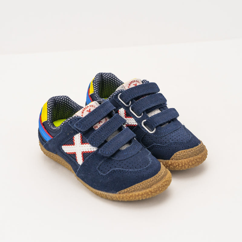 SNEAKERS - MUNICH - MINIGOALVCO1 BLUE KIDS 24 - 32 