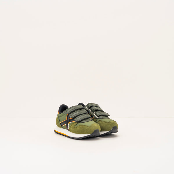 MUNICH - SNEAKERS -  MINI MASSANA VELCRO GREEN FROM 24 TO 32