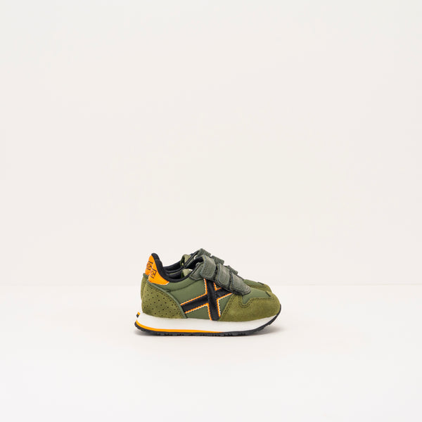 MUNICH - SNEAKERS -  MINI MASSANA VELCRO GREEN FROM 24 TO 32