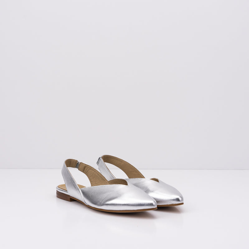 SEIALE - FLAT SHOES - MONECA SILVER