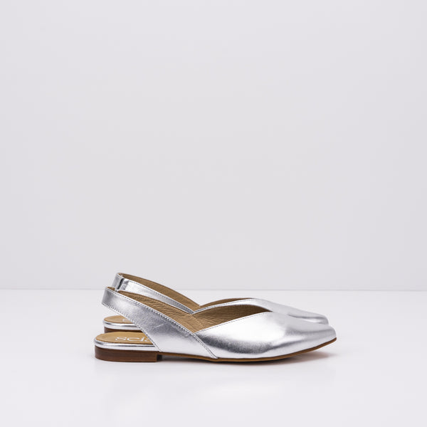 SEIALE - FLAT SHOES - MONECA SILVER