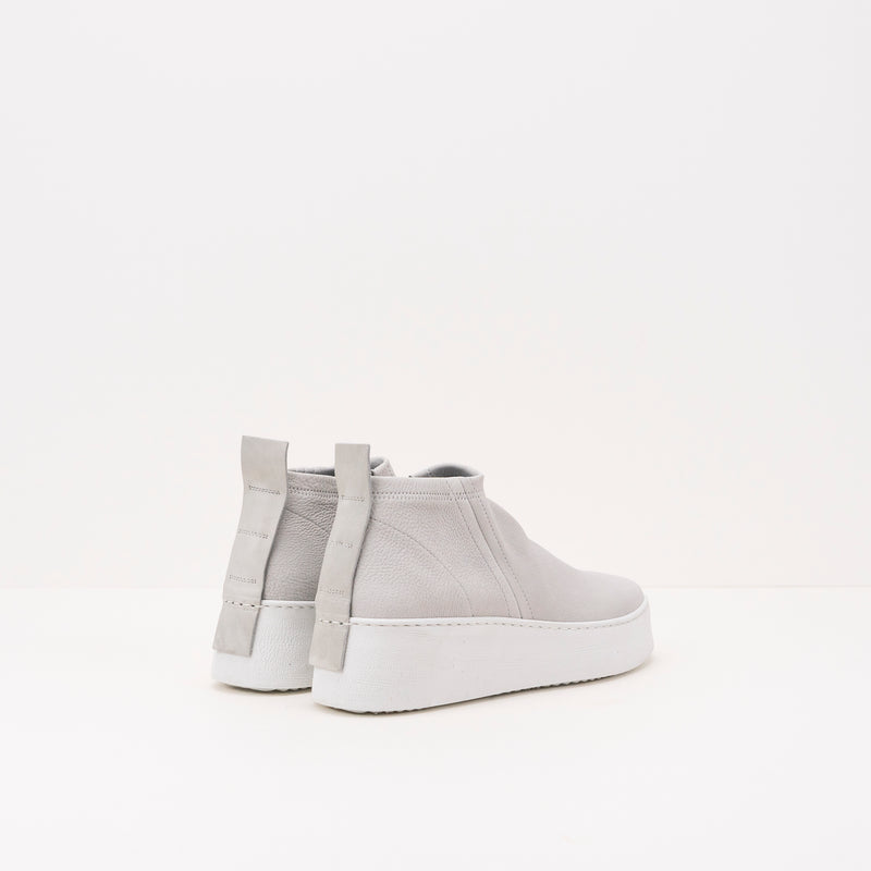BOTÍN  - PURO SECRET - NO SEASON CALF STRETCH LIGHT GREY SO WHITE