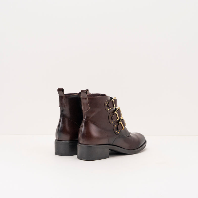 SEIALE - ANKLE BOOT - PELIZA BROWN
