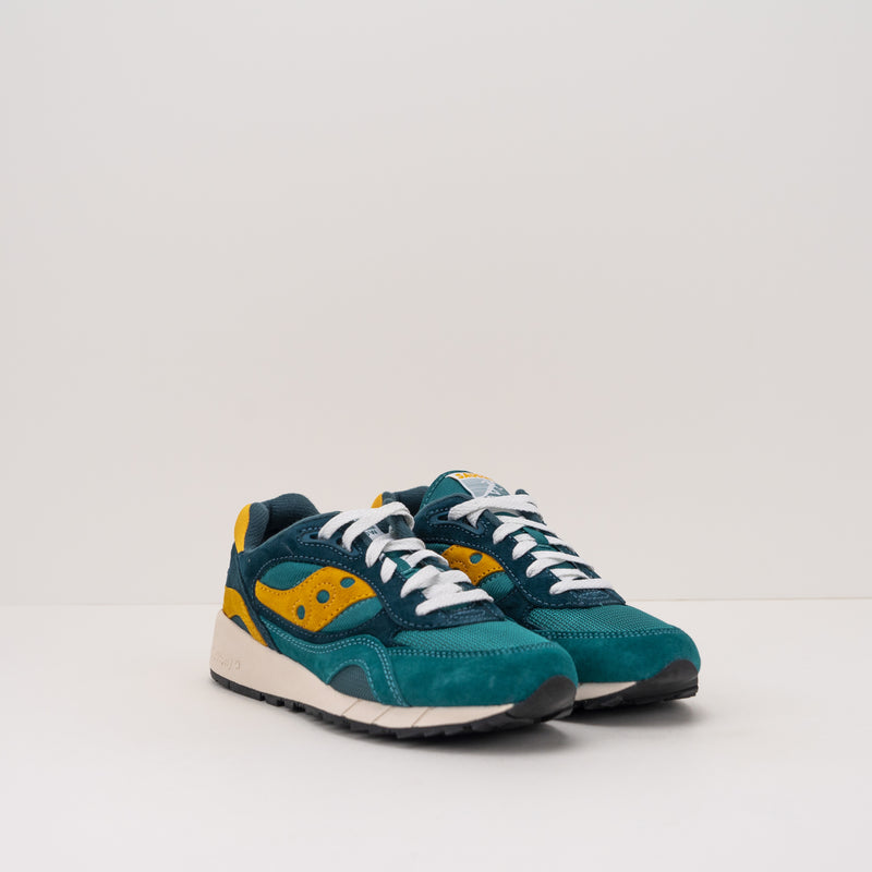 SAUCONY SHADOW 6000 GREEN SNEAKERS Moksin1