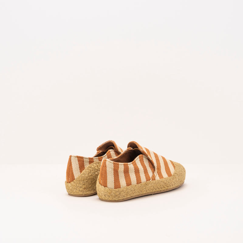 ESPADRILLES - WATARU - CLASSIC STRIPES TAN