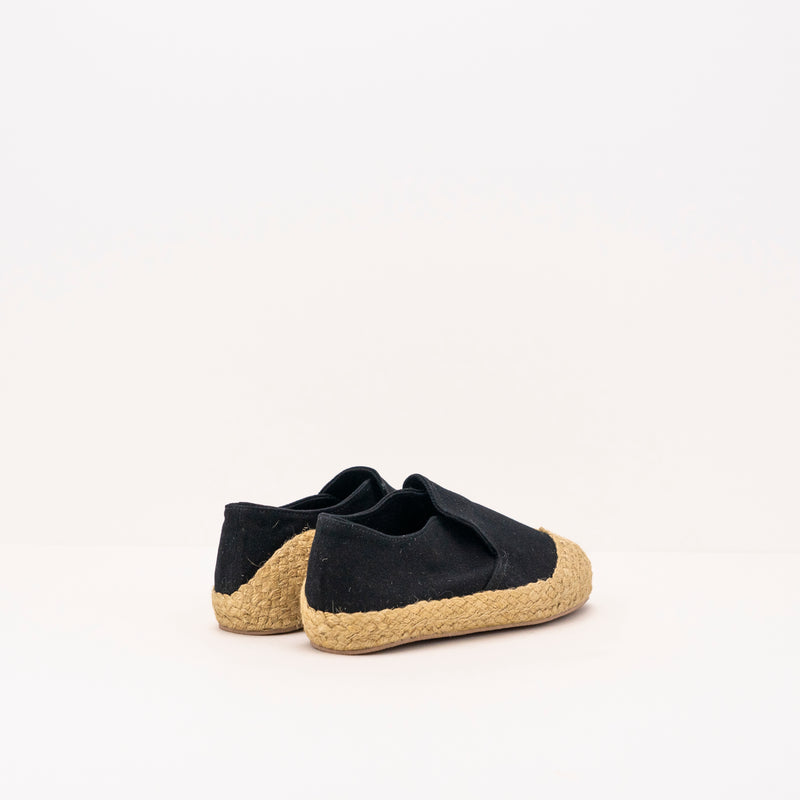 ESPADRILLES - WATARU - CLASSIC BLACK