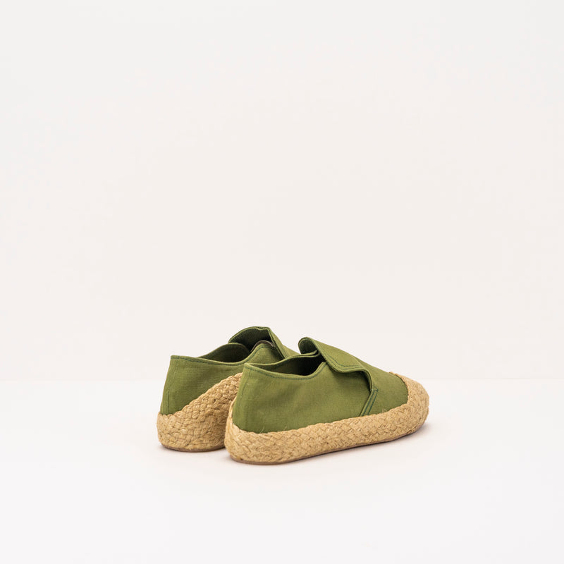 ESPADRILLES - WATARU - CLASSIC GREEN