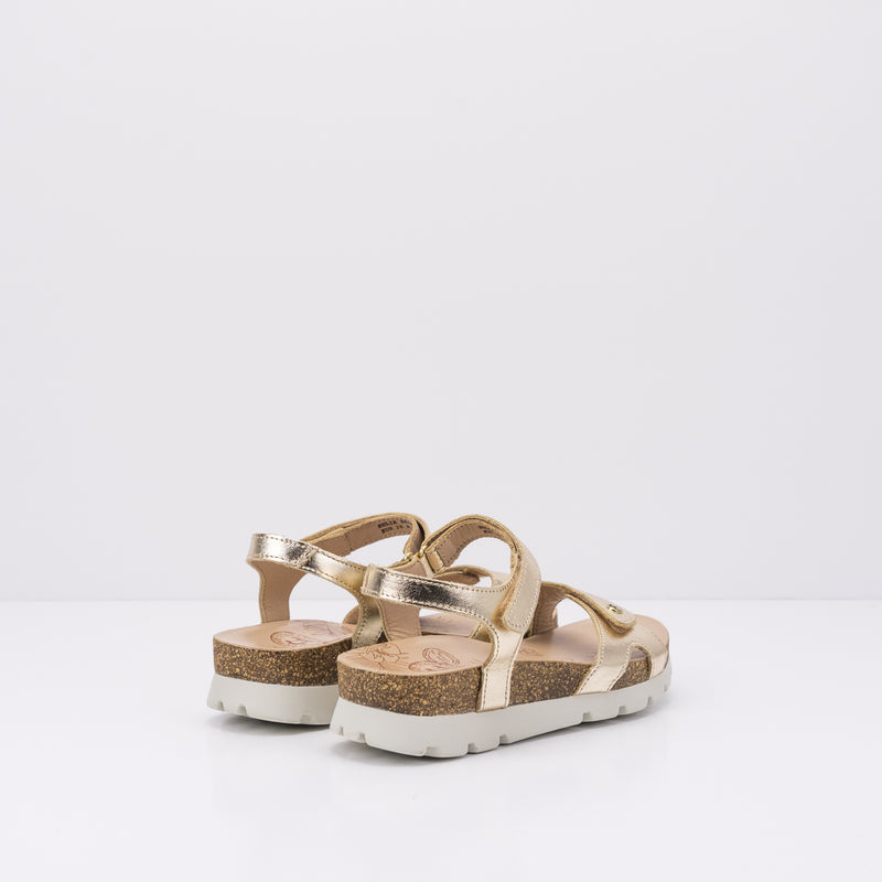  PANAMA JACK - SANDAL - SULIA SHINE B3 GOLD NAPPA