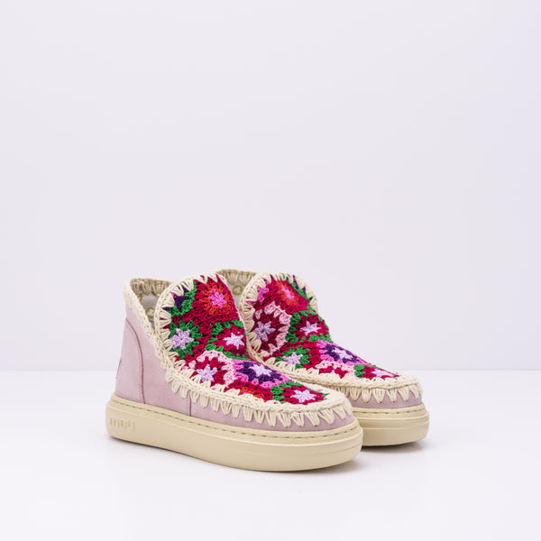 MOU - BOOTS - BOLD CROCHET UPPER 411005A