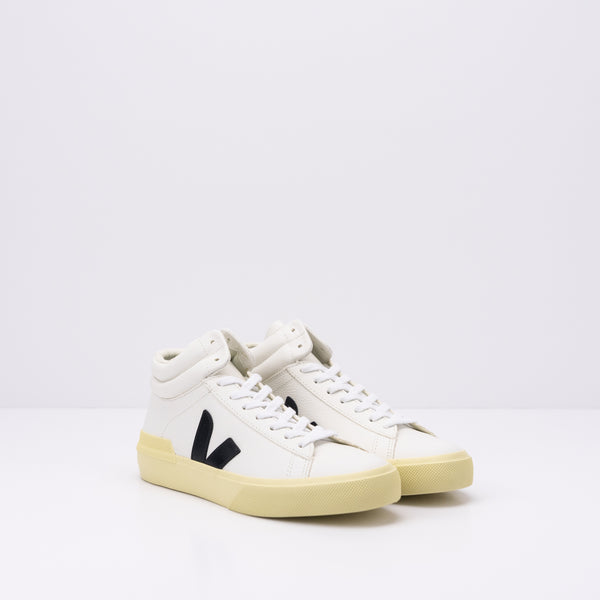 ZAPATILLA - VEJA - MINOTAUR CHROMEFREE LEATHER EXTRA WHITE BLACK BUTTER TR052929