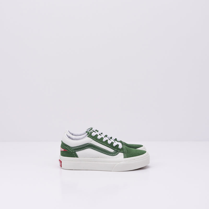 VANS - SNEAKER - OLD SKOOL VANS SINCE 1966 GREEN WHITE VN0005WVBLA1