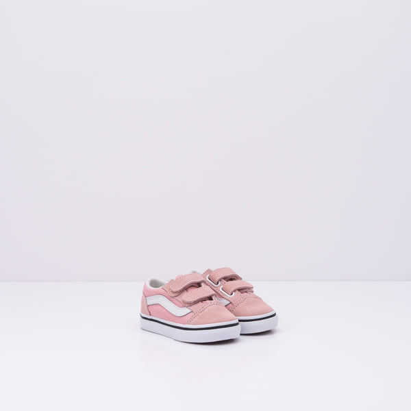 ZAPATILLA - VANS - OLD SKOOL V POWDER PINK TRUE WHITE VN000D3Y9AL1